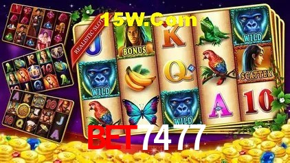 Interface moderna da plataforma Bet7477